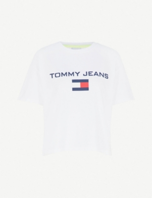 tommy jeans 5.0 90s sailing logo crew sweat