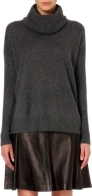 DIANE VON FURSTENBERG Turtleneck cashmere jumper (Grey