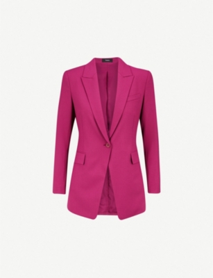 Theory Good Wool Pink Blazer