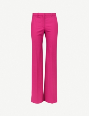 Theory Good Wool Pink Trousers