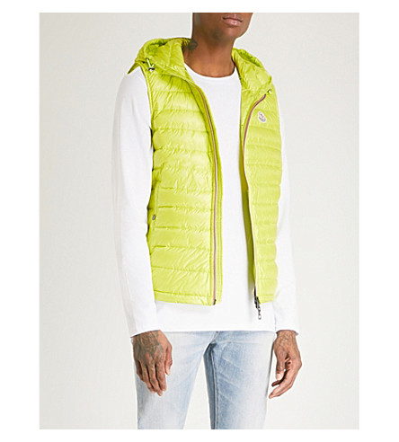 moncler Gilets YELLOW moncler Gilets YELLOW