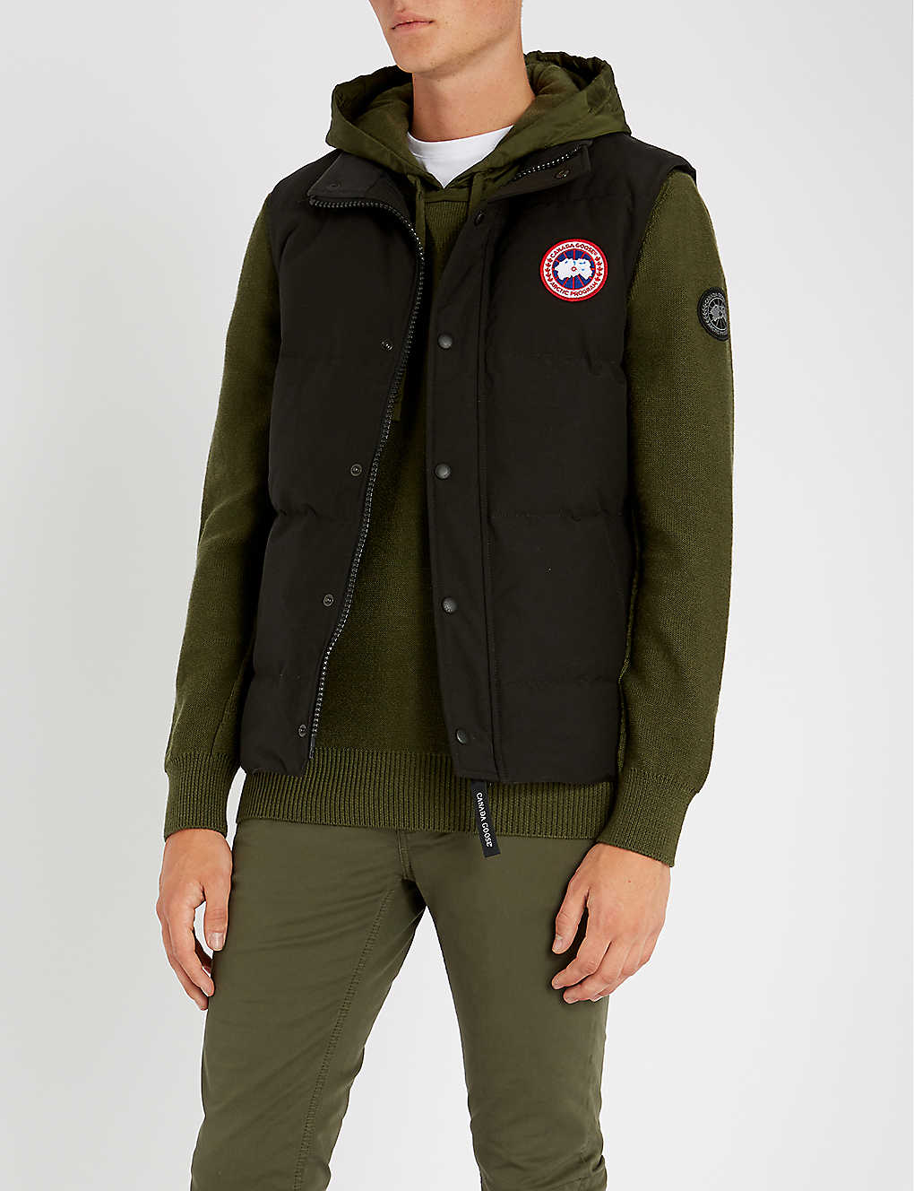 canada goose garson padded gilet canada goose garson padded gilet