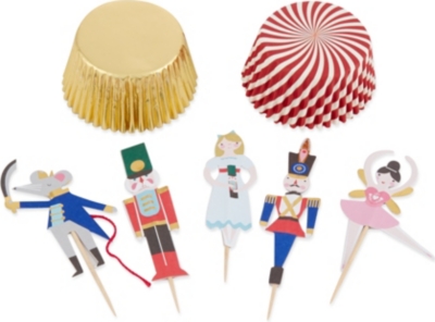 MERI MERI Nutcracker cupcake kit