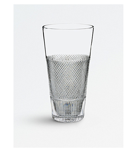 WATERFORD Diamond Line crystal vase 30cm
