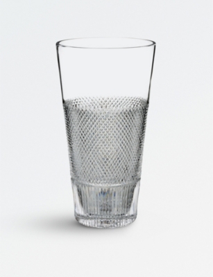 WATERFORD Diamond Line crystal vase 30cm