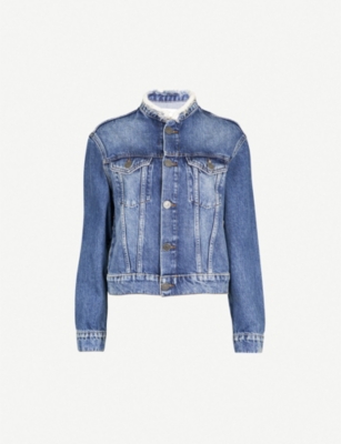 Sandro pearl hot sale denim jacket