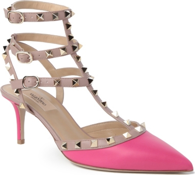 VALENTINO So Noir leather sandals