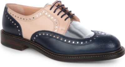 ROBERT CLERGERIE Roele leather brogues