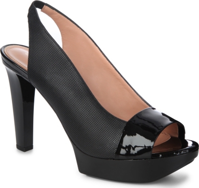 ROBERT CLERGERIE Todo leather slingback sandals
