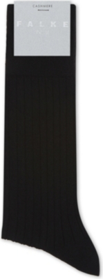 FALKE Luxury ribbed socks