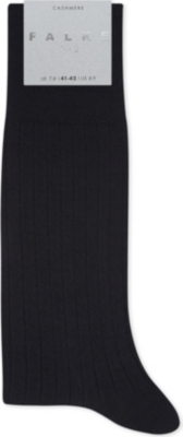 FALKE Luxury ribbed socks