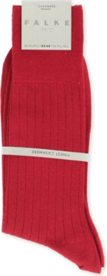 FALKE Luxury ribbed socks