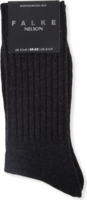 FALKE Nelson ribbed socks