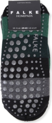 FALKE Striped homepad socks
