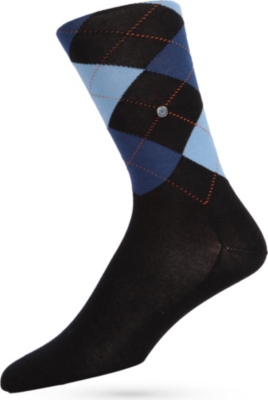 BURLINGTON Manchester argyle socks