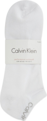 CALVIN KLEIN Pack of three trainer socks