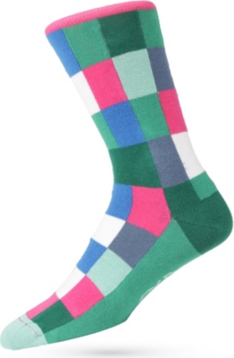 BJORN BORG Checked socks
