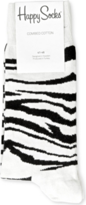 HAPPY SOCKS Zebra socks