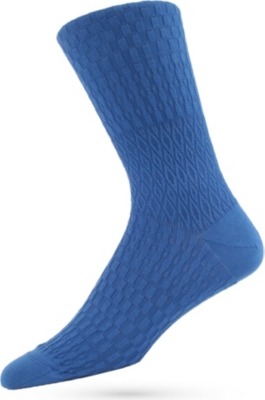 AYAME Solid Basket Lunch socks