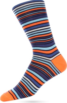 DUCHAMP Varied Stripe socks