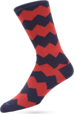 DUCHAMP Zig-zag socks