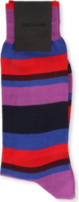 DUCHAMP Mix Stripe socks