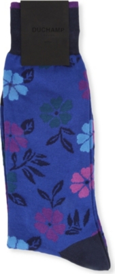 DUCHAMP Grandi Floral socks
