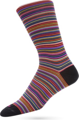 DUCHAMP Platinum Stripe socks