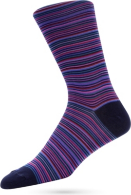 DUCHAMP Platinum Stripe socks