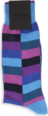 DUCHAMP Harlequin socks