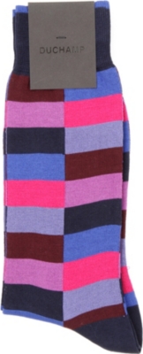 DUCHAMP Harlequin socks