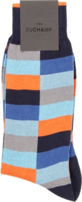 DUCHAMP Harlequin socks
