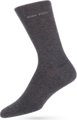 HUGO BOSS Plain logo socks