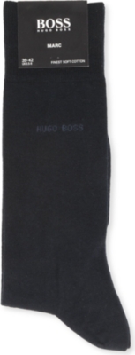 HUGO BOSS Plain logo socks