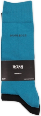 HUGO BOSS Pack of two cotton socks