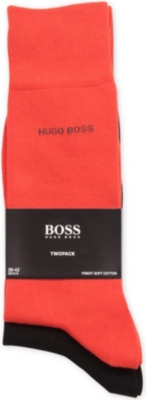 HUGO BOSS Pack of two cotton socks