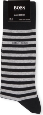 HUGO BOSS Marc Design stripe socks