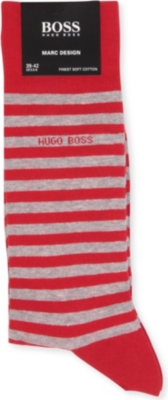 HUGO BOSS Marc Design stripe socks