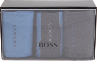 HUGO BOSS Three pack sock gift set