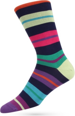 PAUL SMITH Block-striped socks