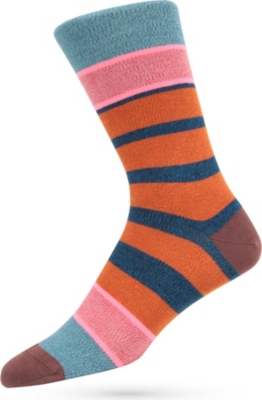 PAUL SMITH Twist neon socks