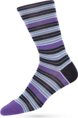 PAUL SMITH Reverse stripe socks