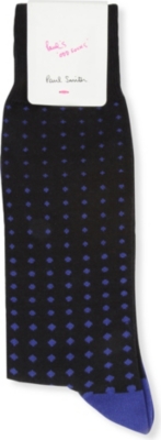 PAUL SMITH Odd polka-dot socks