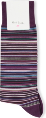 PAUL SMITH Twisted stripe socks