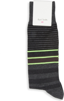 PAUL SMITH Twisted stripe socks
