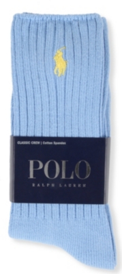 RALPH LAUREN Classic crew socks