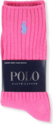 RALPH LAUREN Classic crew socks