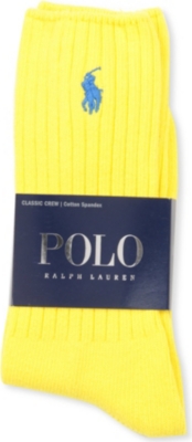 RALPH LAUREN Classic crew socks