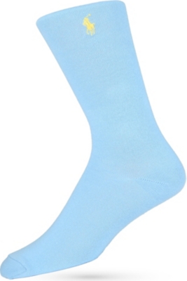 RALPH LAUREN Classic flat-knit socks