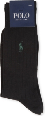 RALPH LAUREN Ribbed socks